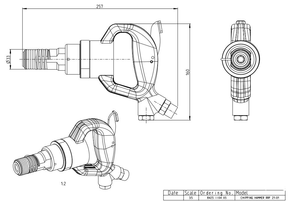  Atlas阿特拉斯 RRF21錾锤气结构图